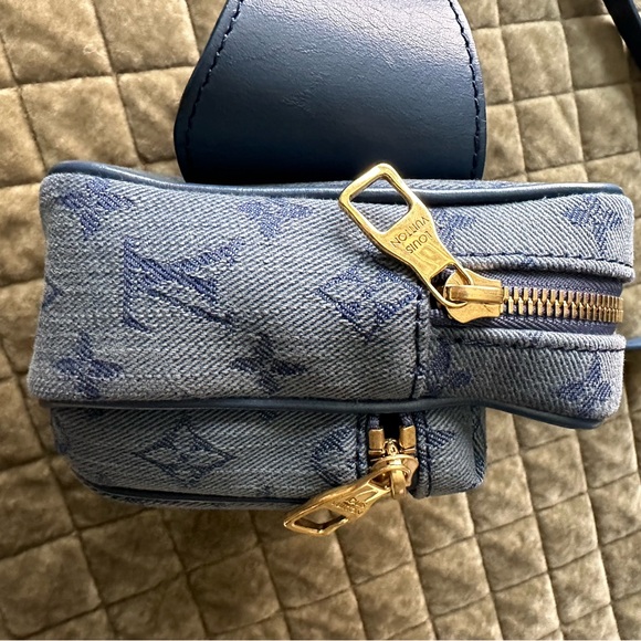 <SOLD> Louis Vuitton Monogram Denim Outdoor Bumbag - Picture 10 of 12